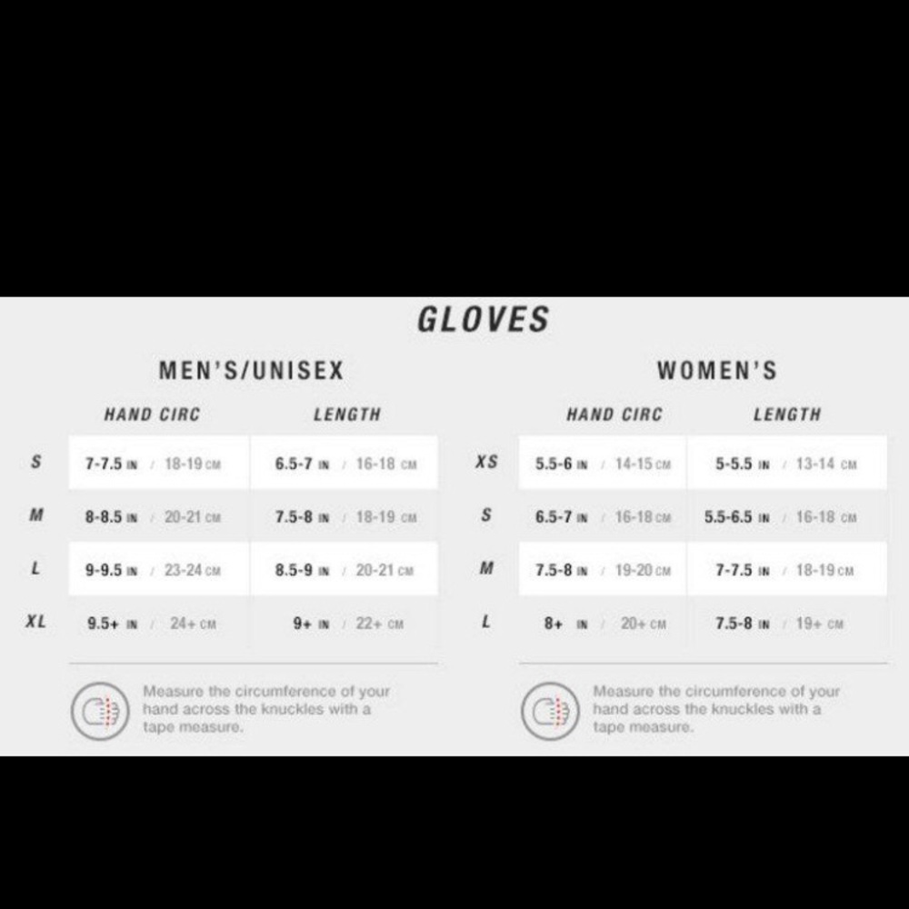 CHART Gloves